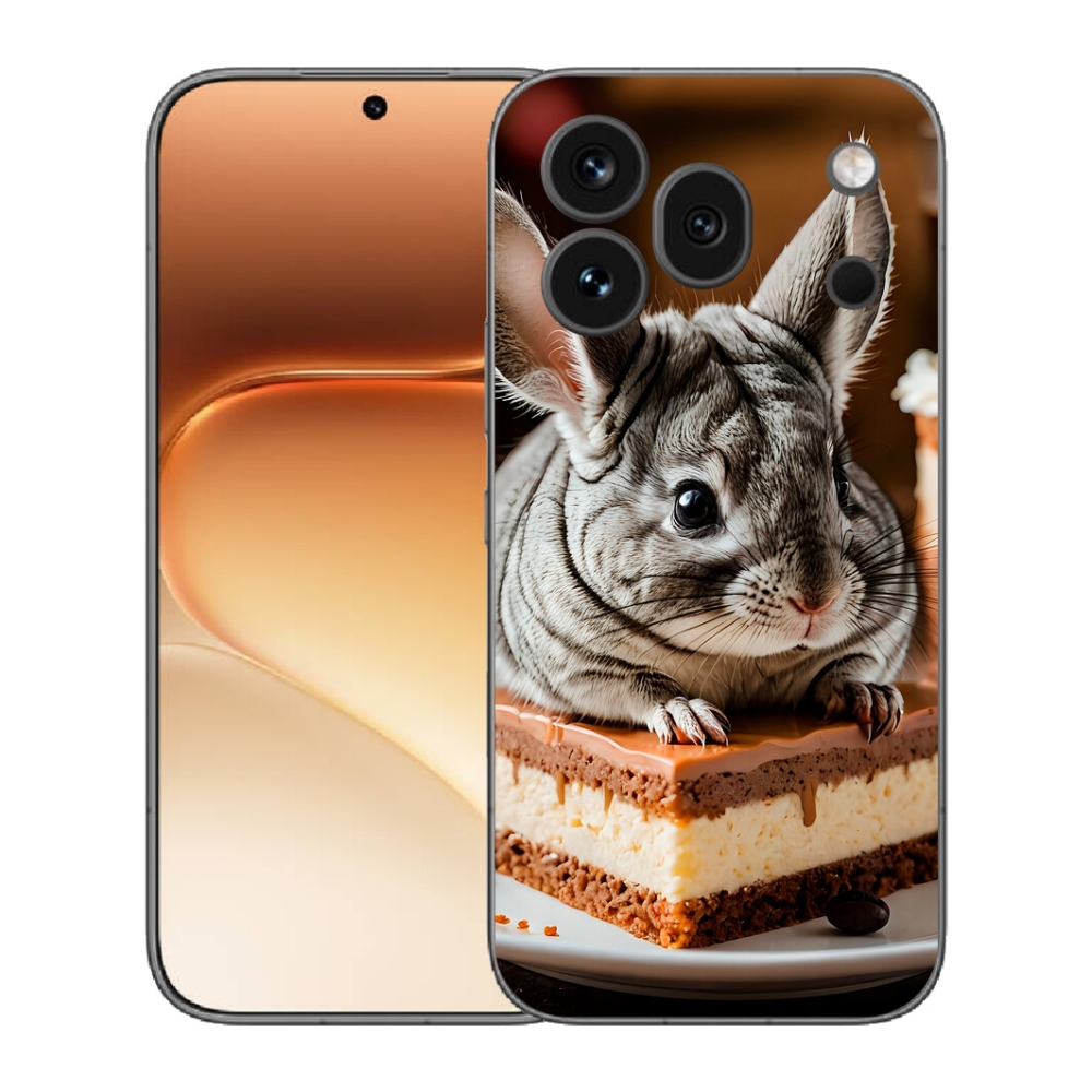 Gelový kryt mmCase na Honor 600 Pro - činčila