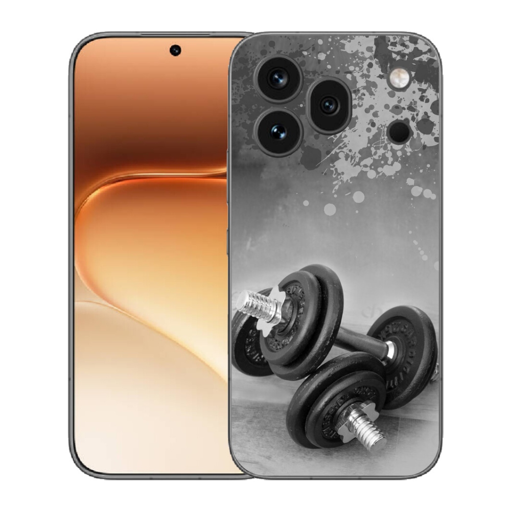 Gelový kryt mmCase na Honor 600 Pro - činky 1