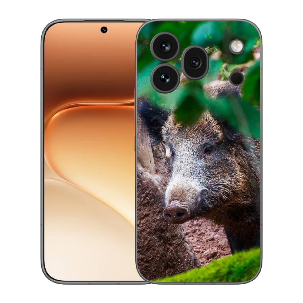 Gelový kryt mmCase na Honor 600 Pro - divoké prase