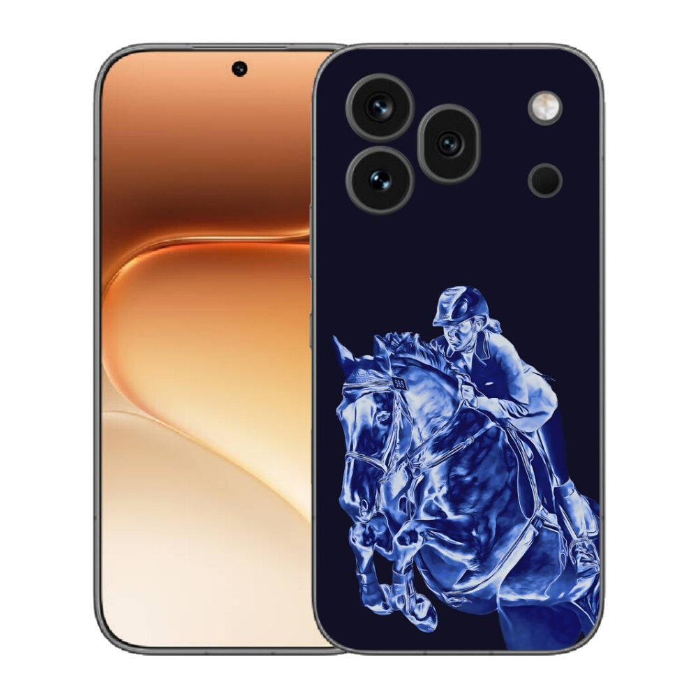 Gelový kryt mmCase na Honor 600 Pro - dostihový kůň