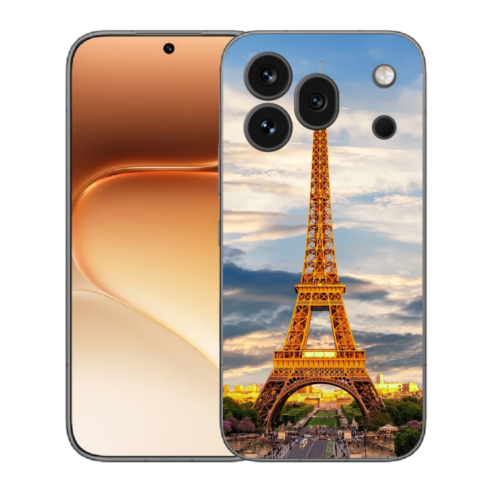 Gelový kryt mmCase na Honor 600 Pro - eiffelova věž 3