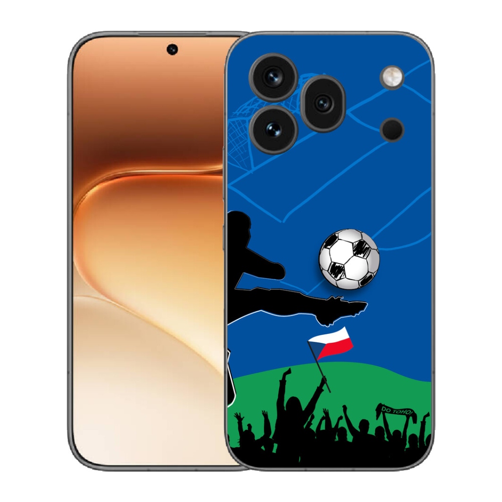 Gelový kryt mmCase na Honor 600 Pro - fanoušci fotbalu