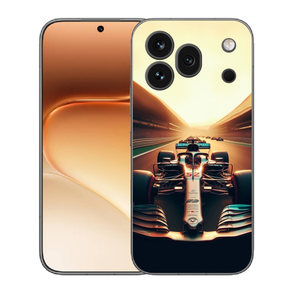 Gelový kryt mmCase na Honor 600 Pro - formule 1