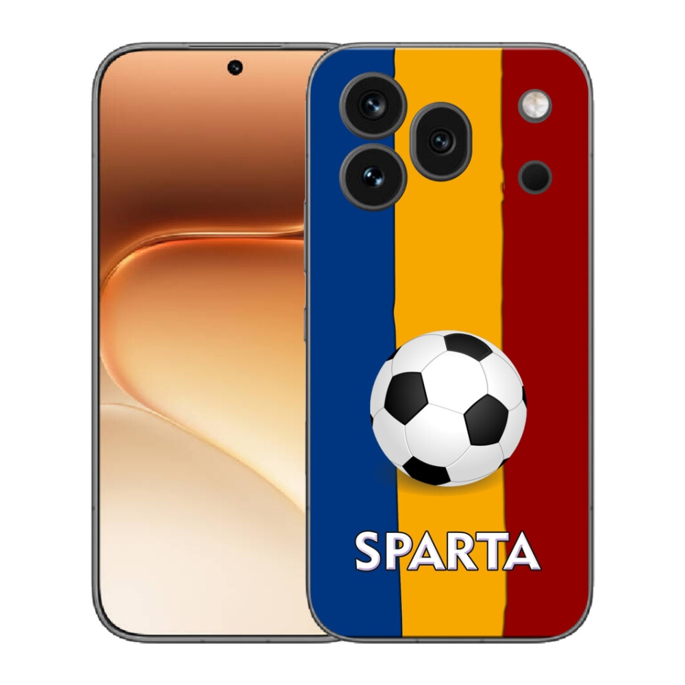 Gelový kryt mmCase na Honor 600 Pro - fotbal 1