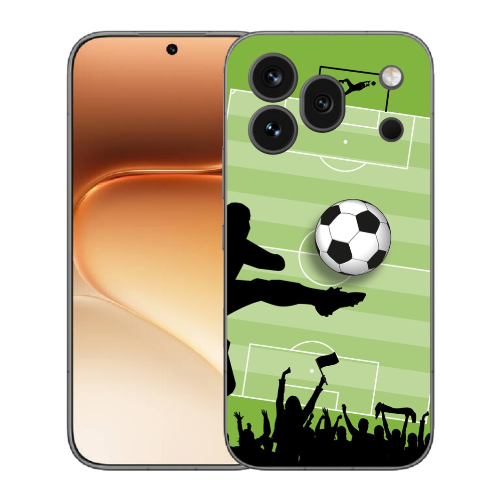Gelový kryt mmCase na Honor 600 Pro - fotbal 3