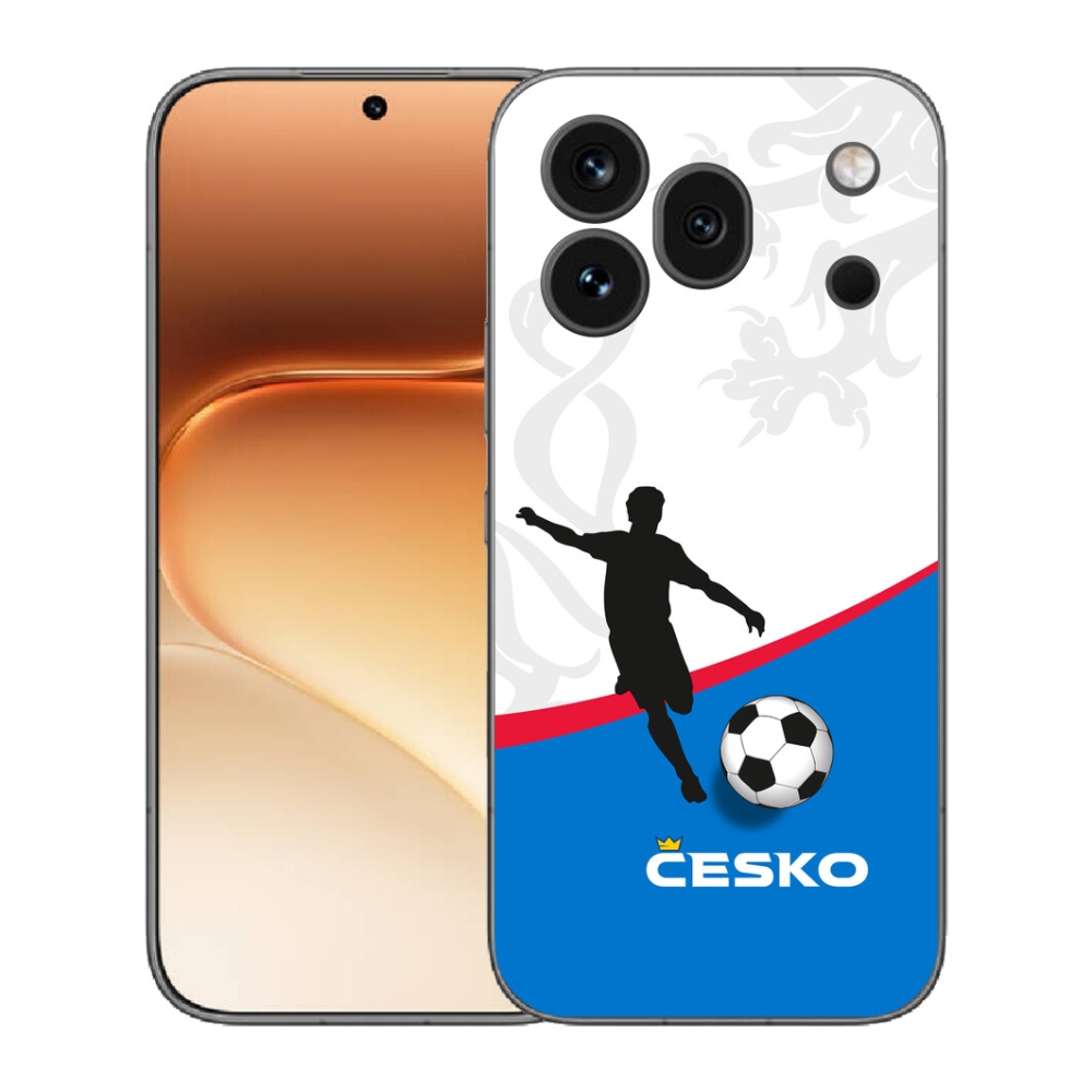 Gelový kryt mmCase na Honor 600 Pro - fotbal Česko 1