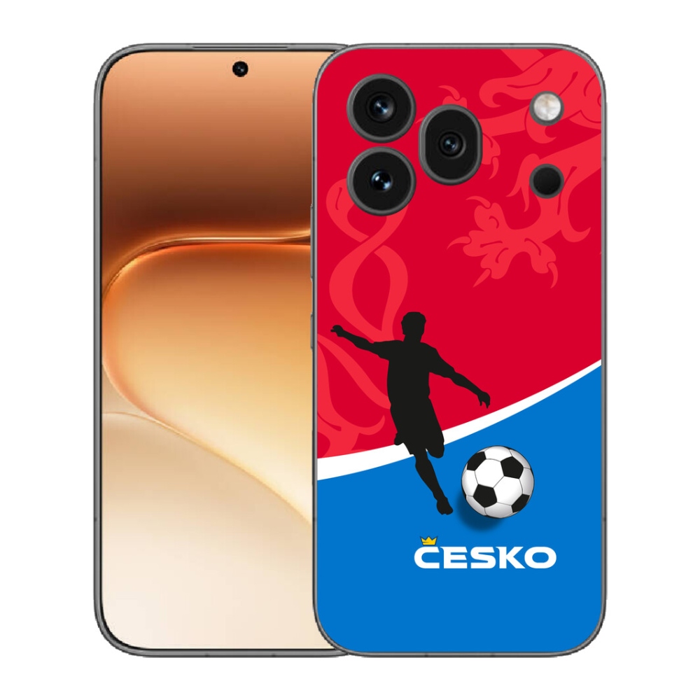 Gelový kryt mmCase na Honor 600 Pro - fotbal Česko