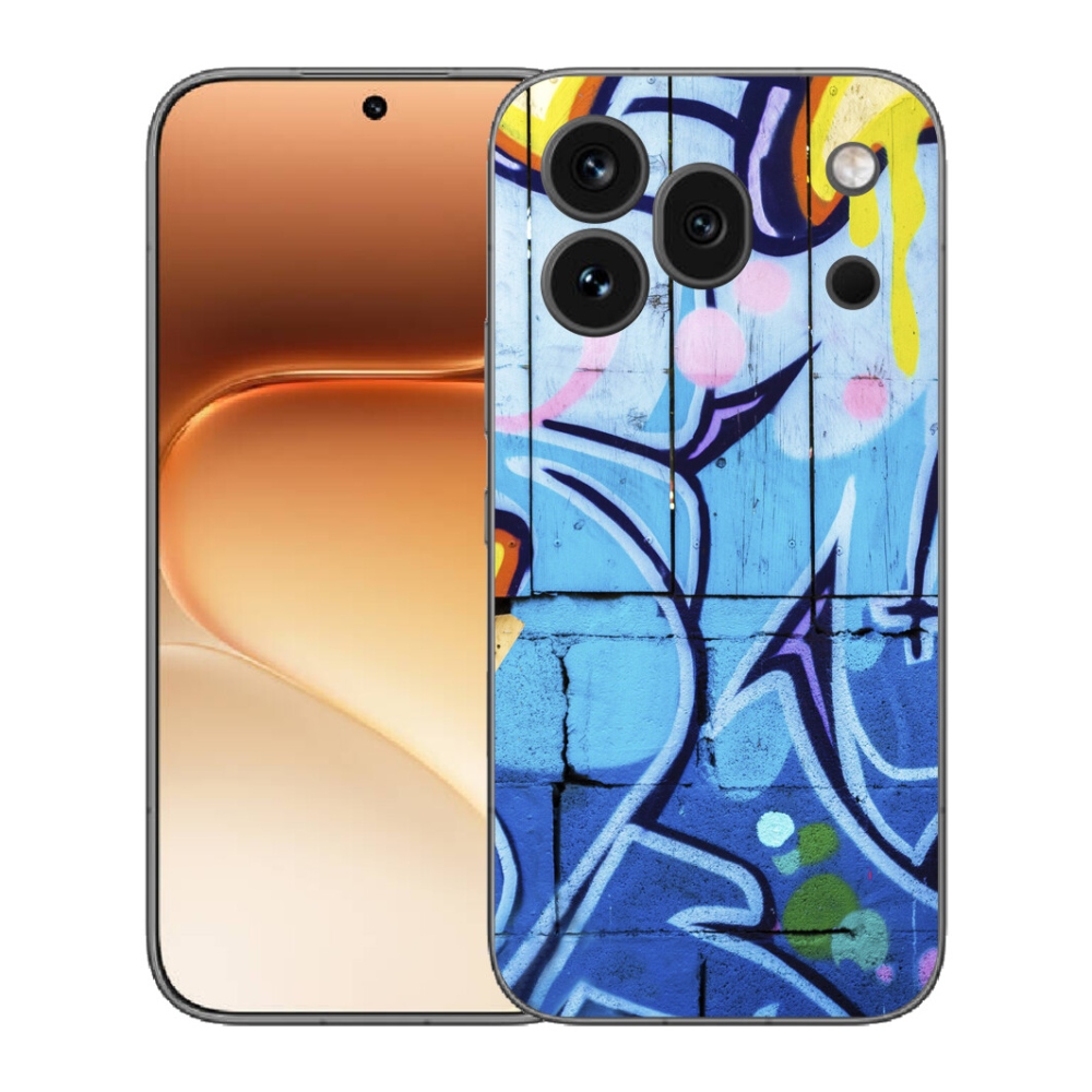 Gelový kryt mmCase na Honor 600 Pro - graffiti