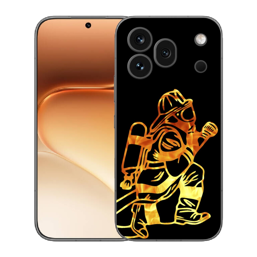 Gelový kryt mmCase na Honor 600 Pro - hasič 1