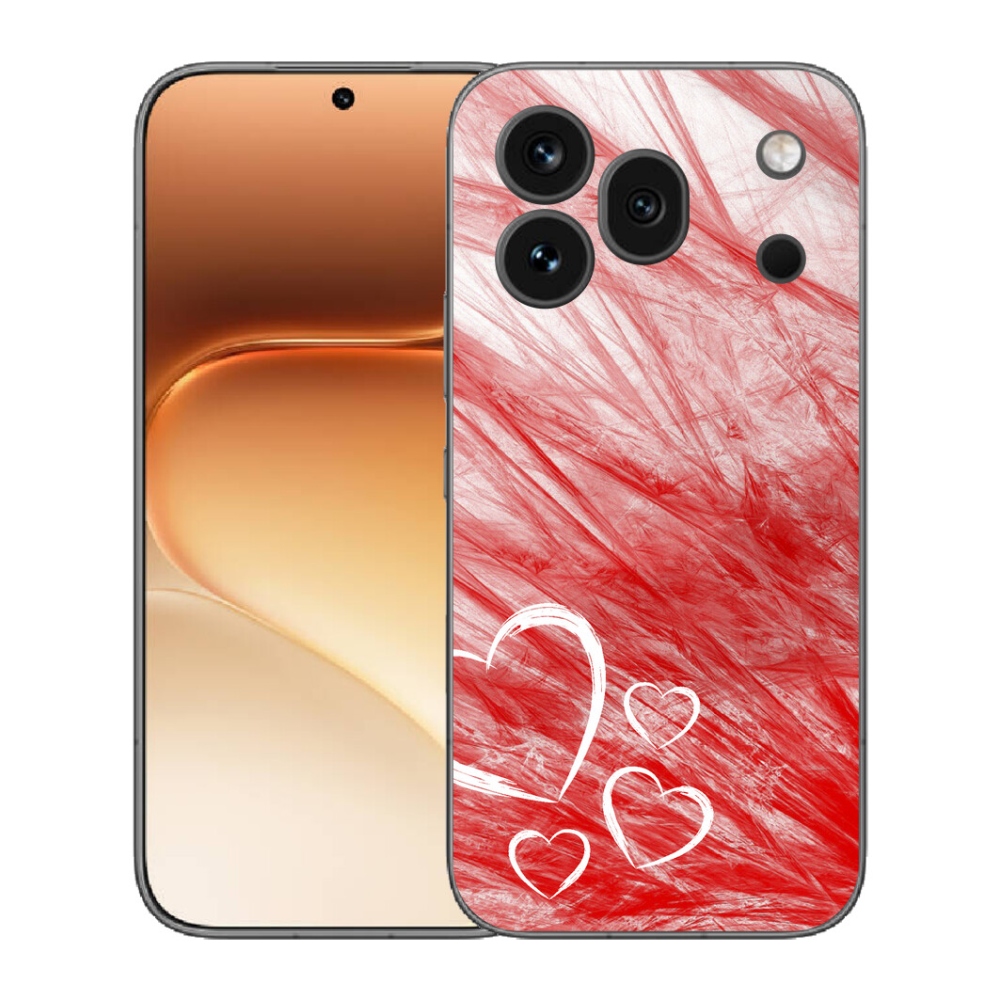 Gelový kryt mmCase na Honor 600 Pro - heart