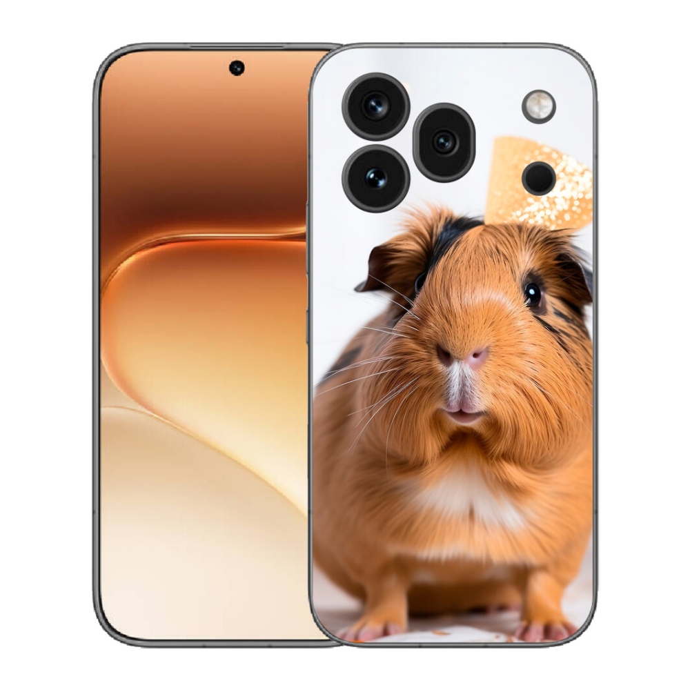 Gelový kryt mmCase na Honor 600 Pro - hnědé morče
