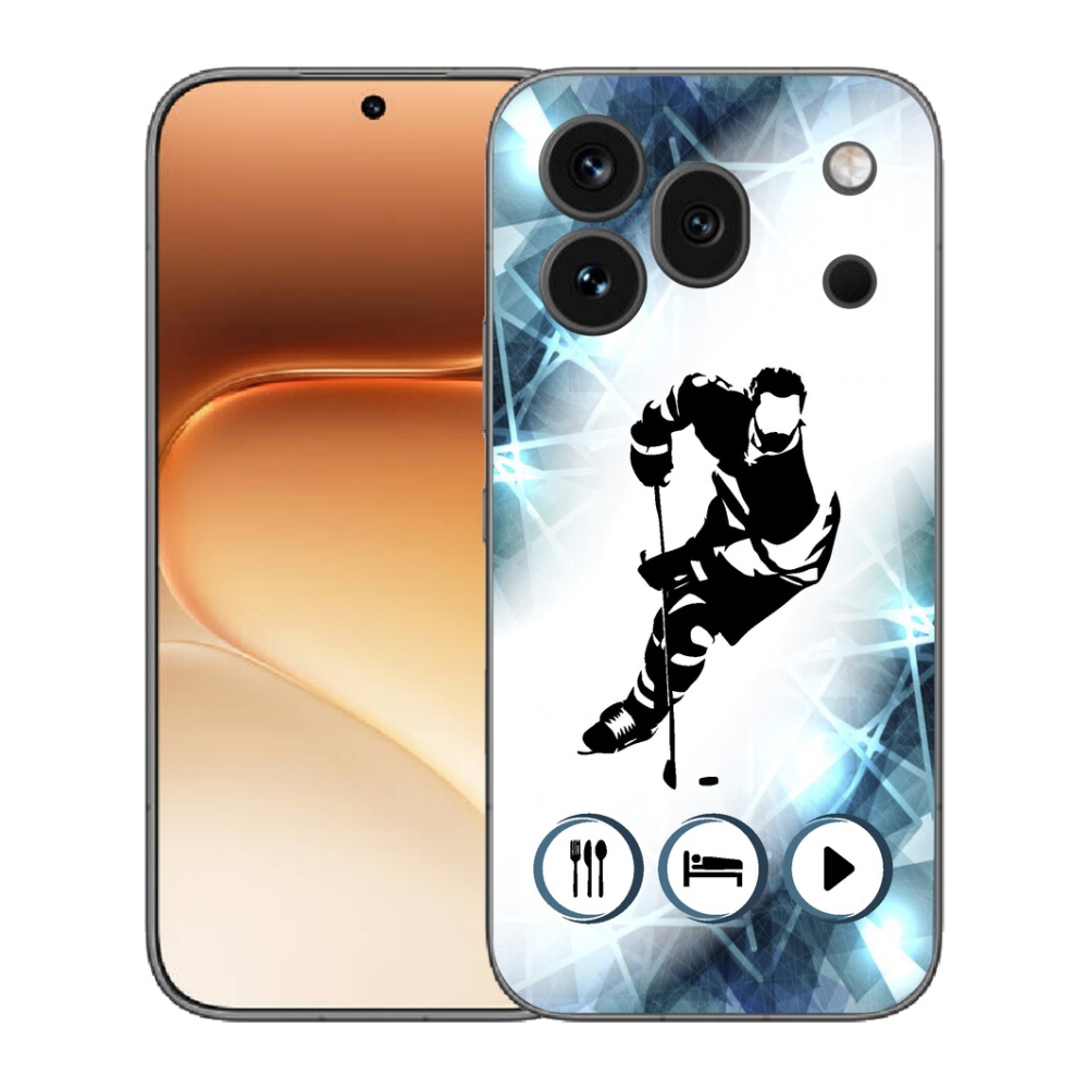 Gelový kryt mmCase na Honor 600 Pro - hokej 1