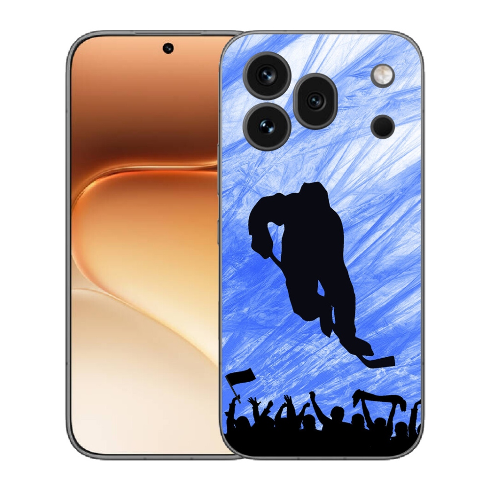 Gelový kryt mmCase na Honor 600 Pro - hokejový hráč