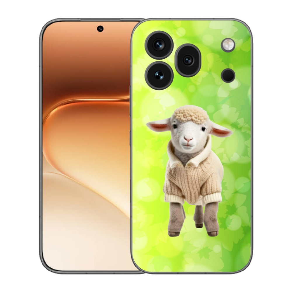 Gelový kryt mmCase na Honor 600 Pro - jehně ve svetru