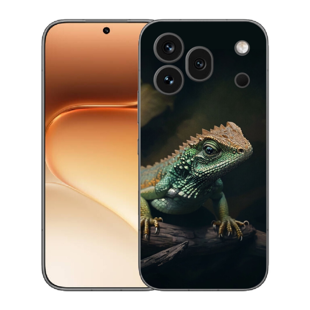 Gelový kryt mmCase na Honor 600 Pro - ještěr