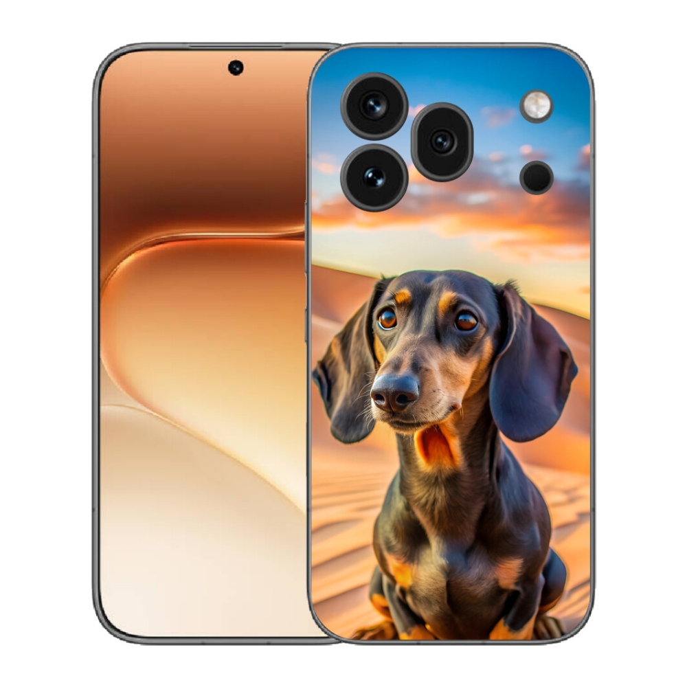 Gelový kryt mmCase na Honor 600 Pro - jezevčík 3 