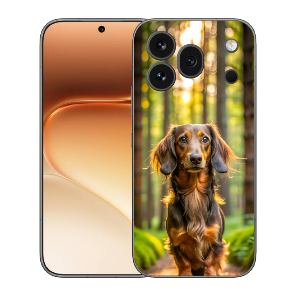 Gelový kryt mmCase na Honor 600 Pro - jezevčík 4