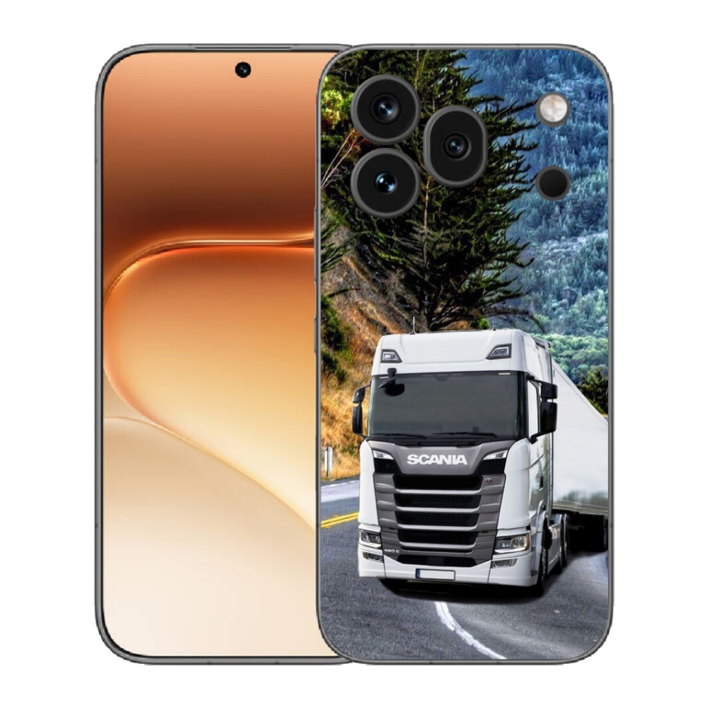 Gelový kryt mmCase na Honor 600 Pro - kamion 1
