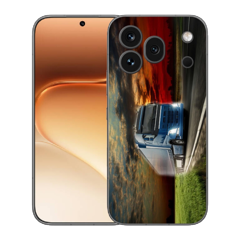 Gelový kryt mmCase na Honor 600 Pro - kamion 4