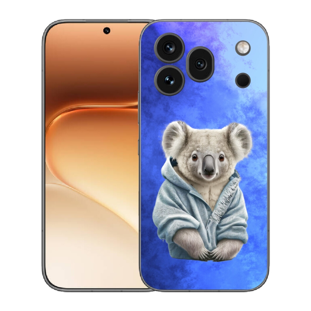 Gelový kryt mmCase na Honor 600 Pro - koala ve svetru
