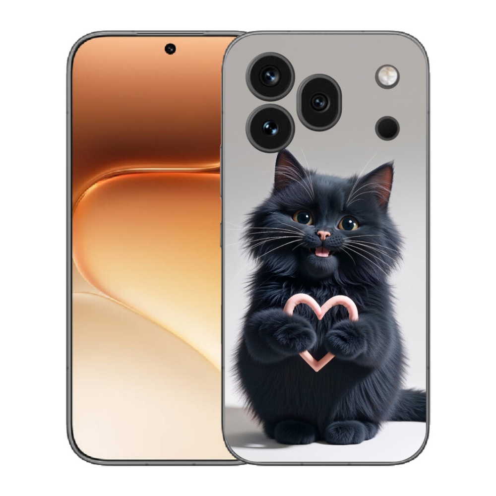 Gelový kryt mmCase na Honor 600 Pro - kočičí láska 3