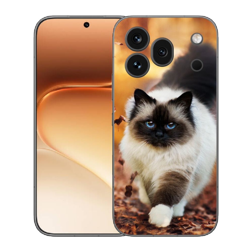 Gelový kryt mmCase na Honor 600 Pro - kočka