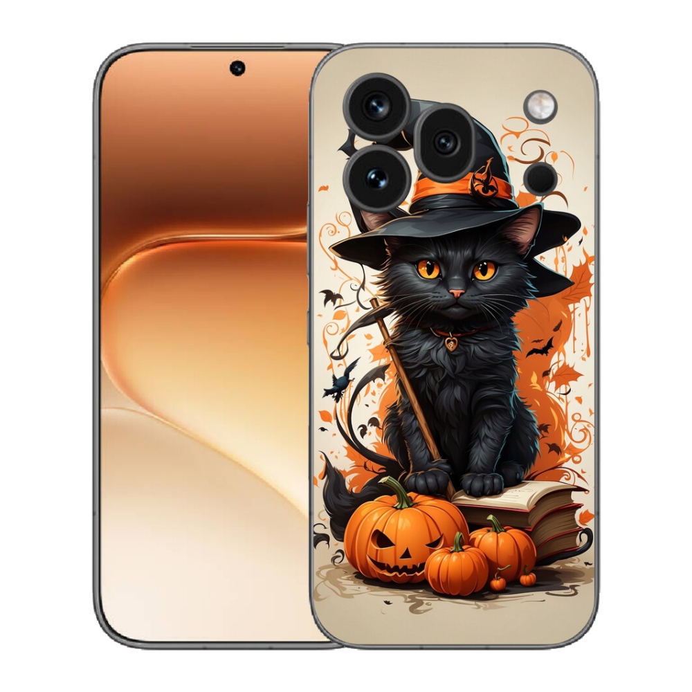 Gelový kryt mmCase na Honor 600 Pro - kocour čaroděj