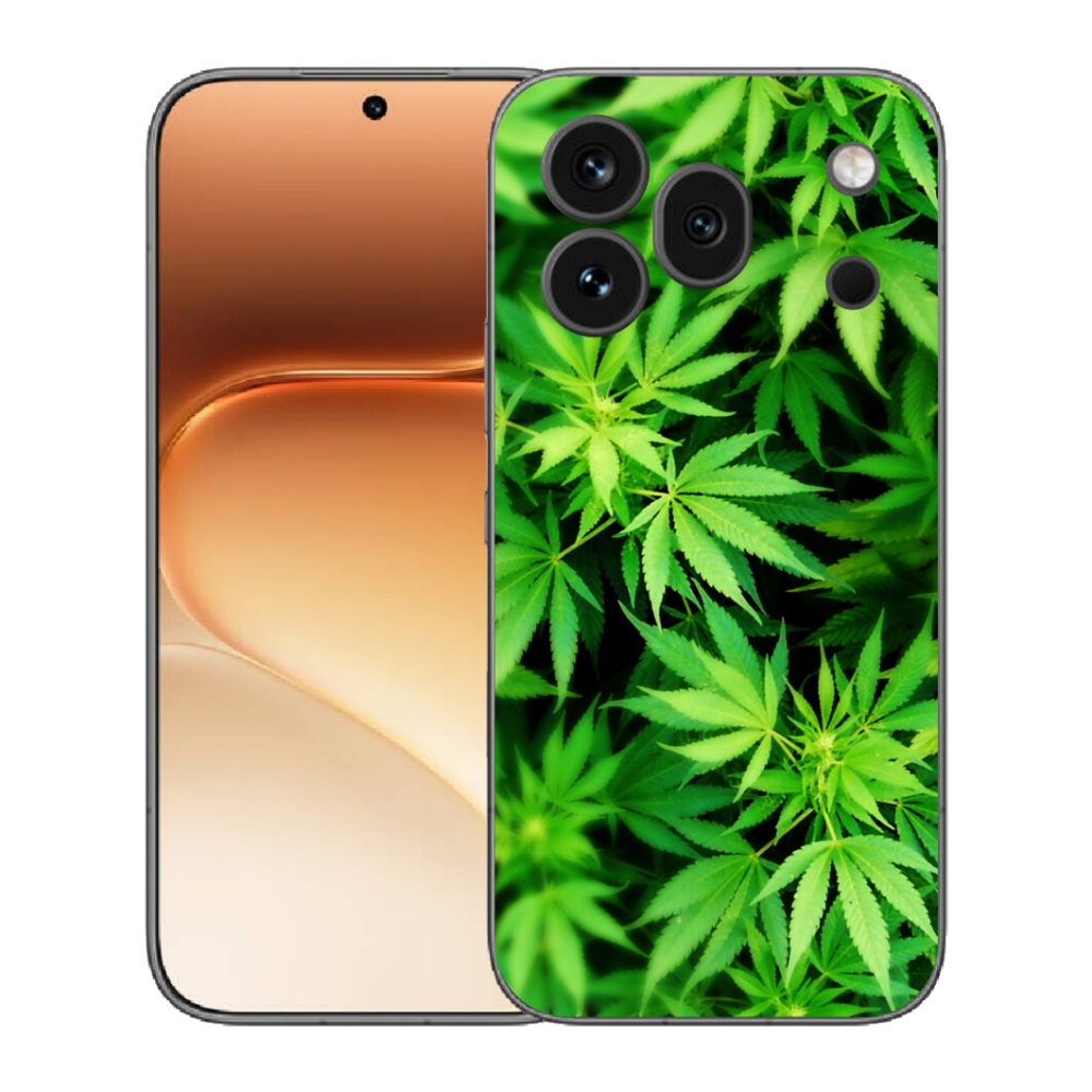 Gelový kryt mmCase na Honor 600 Pro - konopí 3