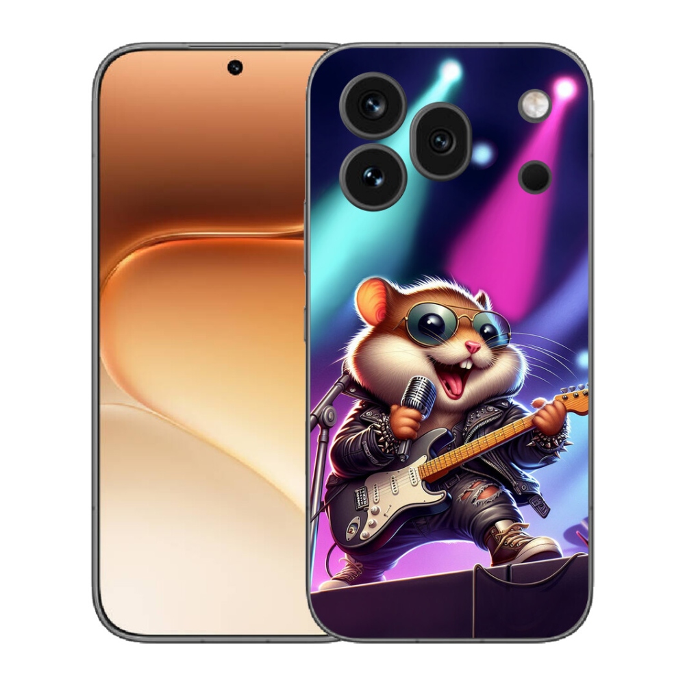 Gelový kryt mmCase na Honor 600 Pro - křeček rocker