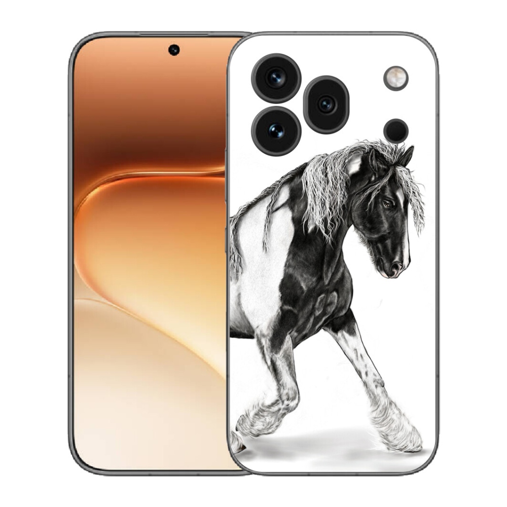 Gelový kryt mmCase na Honor 600 Pro - kůň