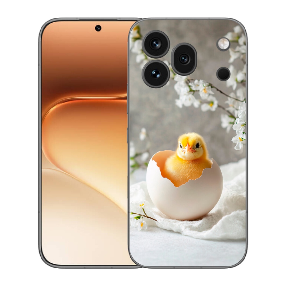 Gelový kryt mmCase na Honor 600 Pro - kuřátko
