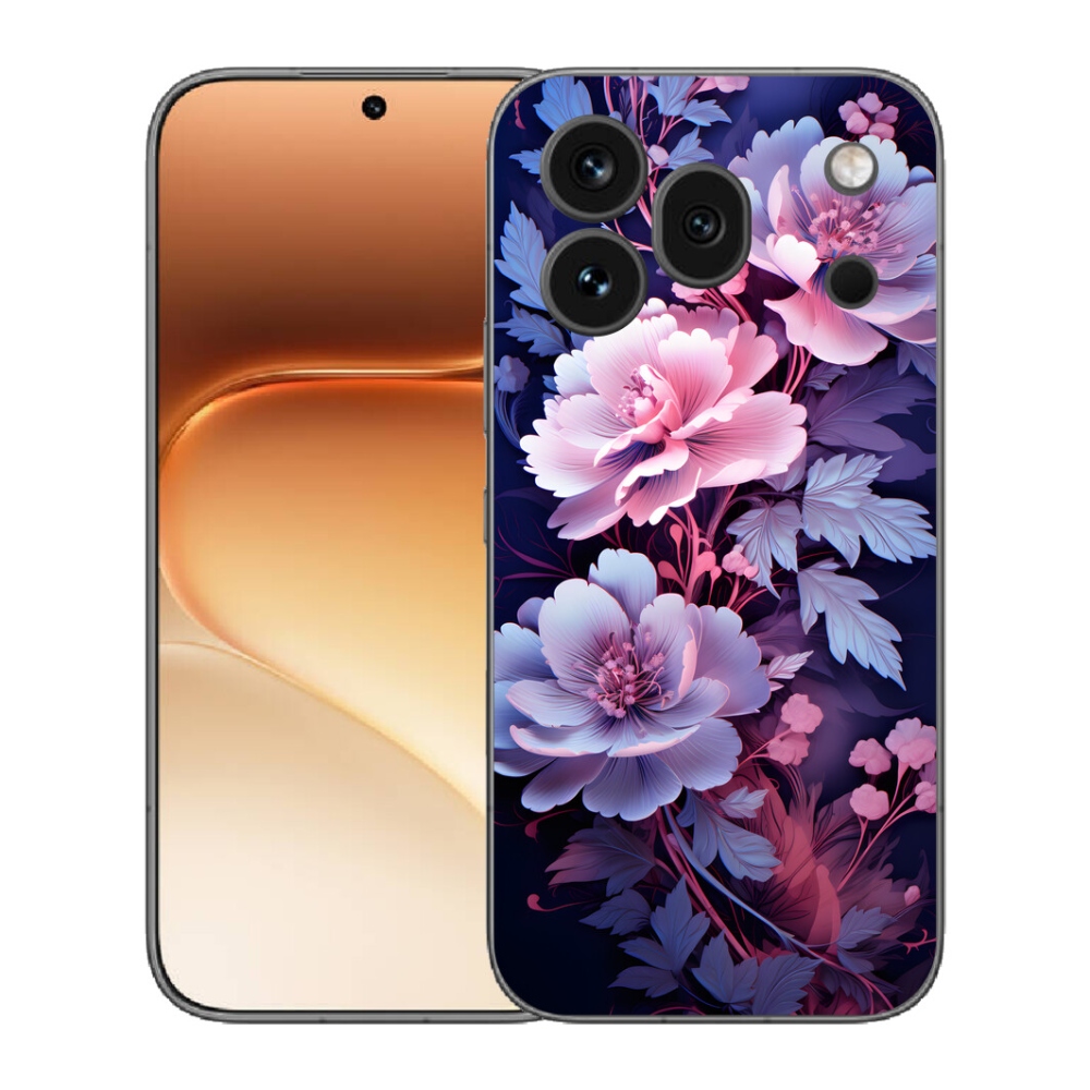 Gelový kryt mmCase na Honor 600 Pro - květiny 11