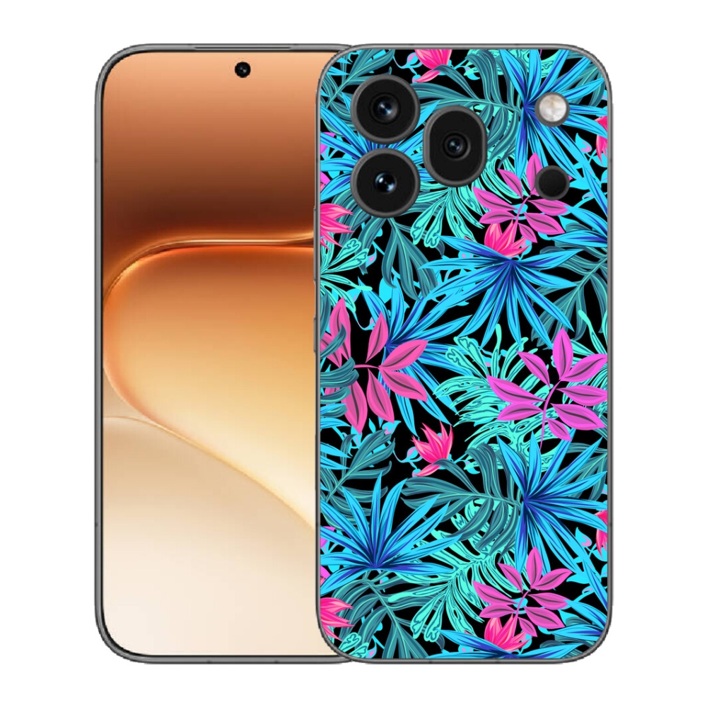 Gelový kryt mmCase na Honor 600 Pro - květiny 3