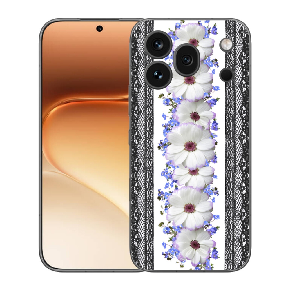 Gelový kryt mmCase na Honor 600 Pro - květiny 8