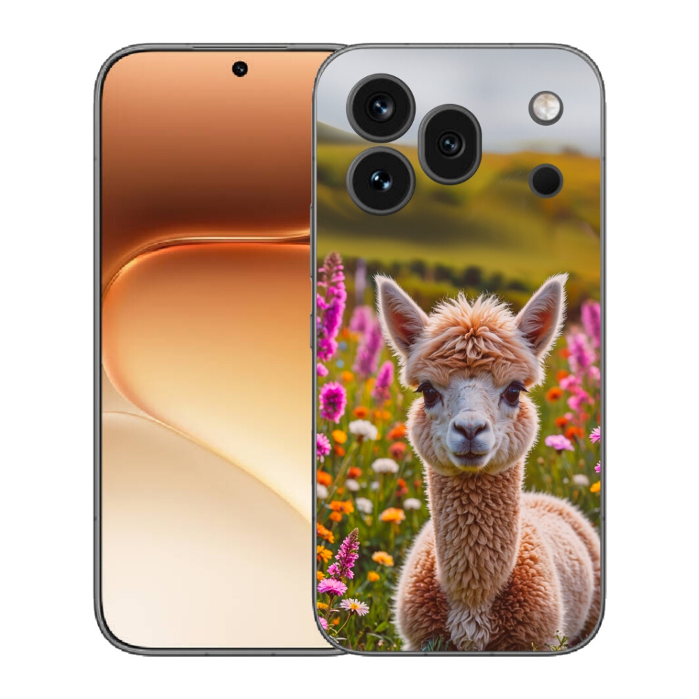 Gelový kryt mmCase na Honor 600 Pro - lama na louce