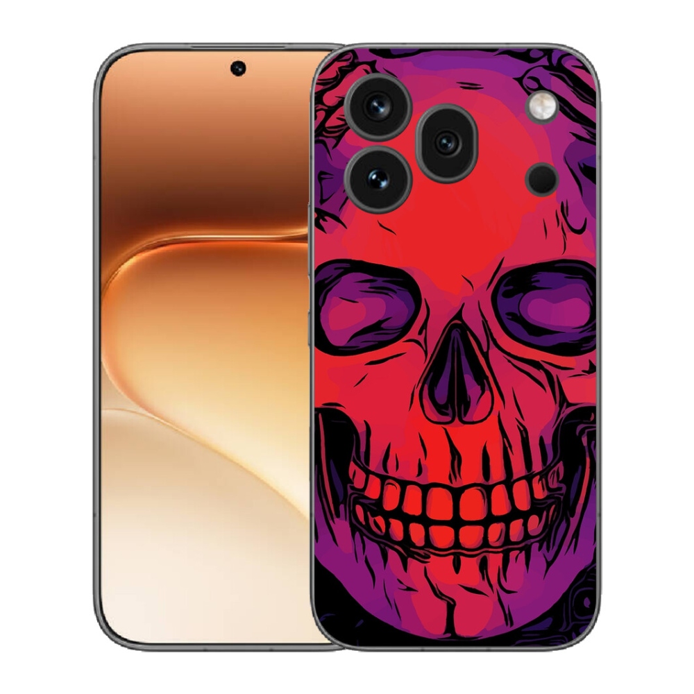 Gelový kryt mmCase na Honor 600 Pro - lebka