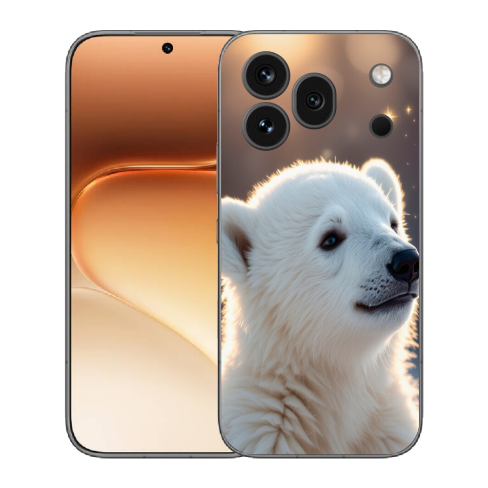 Gelový kryt mmCase na Honor 600 Pro - lední medvěd