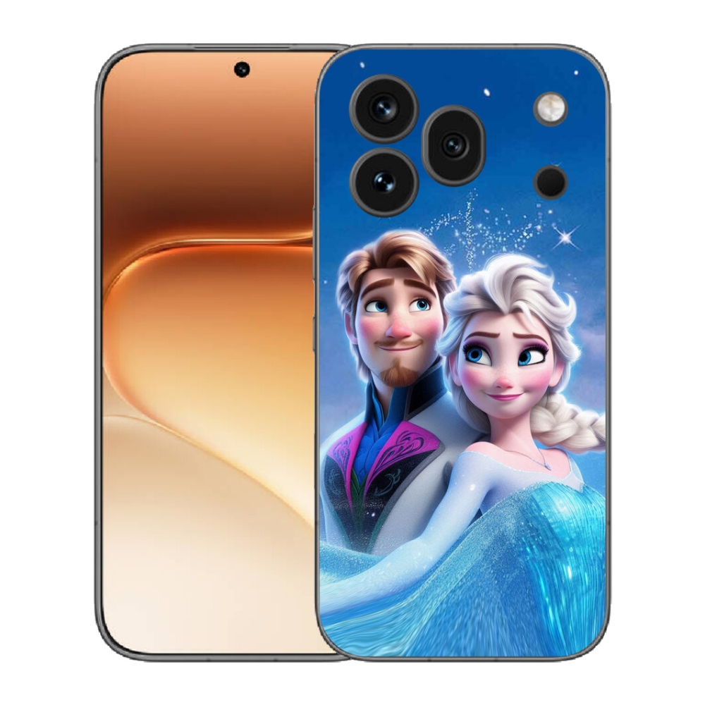Gelový kryt mmCase na Honor 600 Pro - ledové království 1