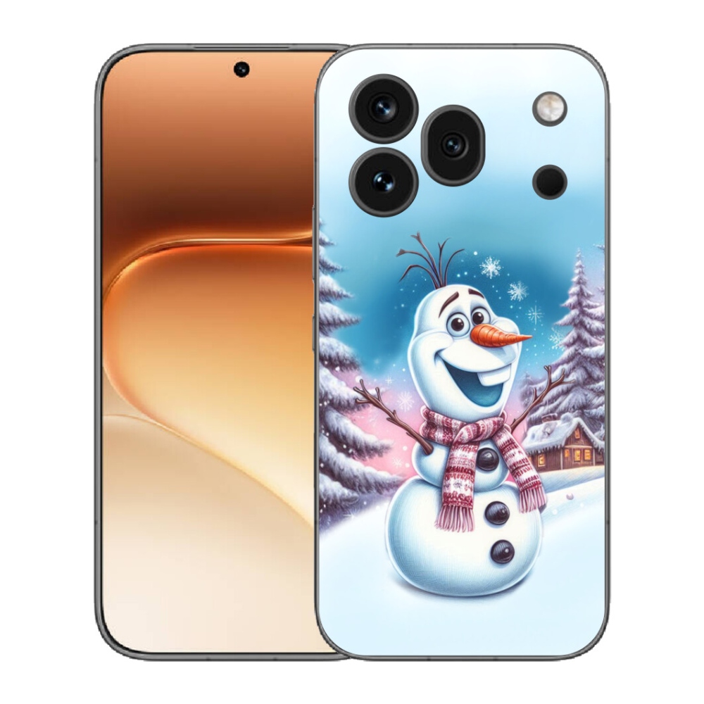 Gelový kryt mmCase na Honor 600 Pro - ledové království