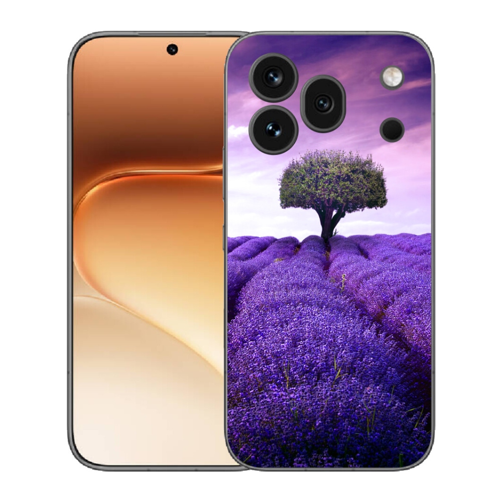 Gelový kryt mmCase na Honor 600 Pro - levandulová louka