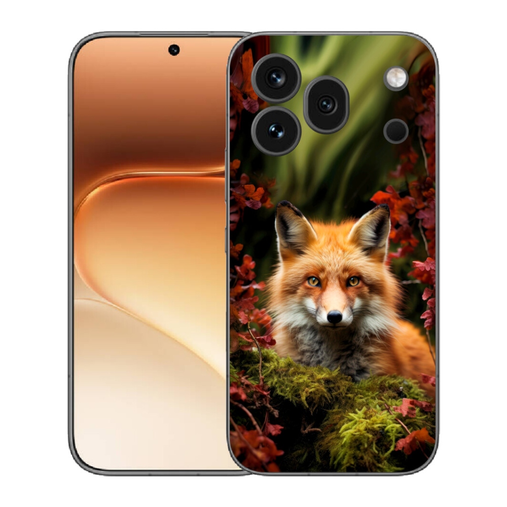 Gelový kryt mmCase na Honor 600 Pro - liška v lese