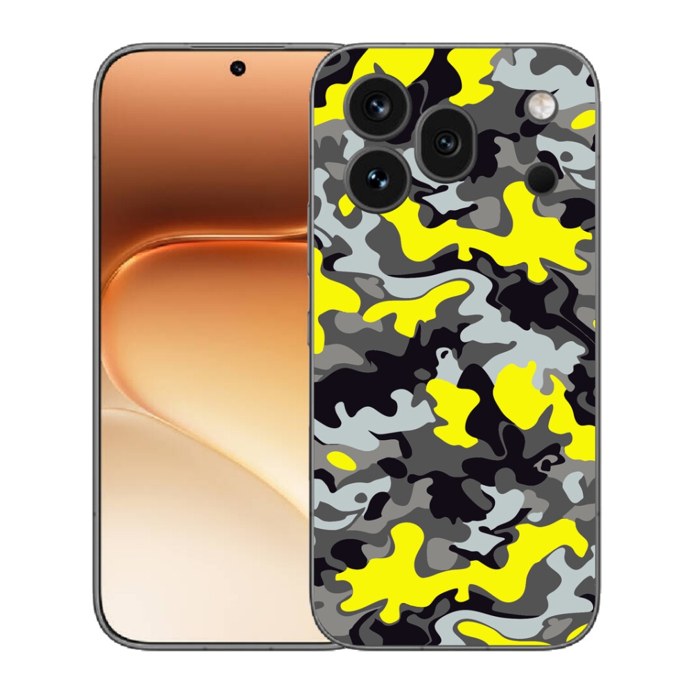Gelový kryt mmCase na Honor 600 Pro - maskáčový vzor 6