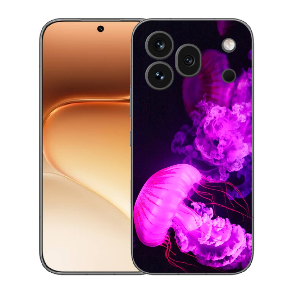 Gelový kryt mmCase na Honor 600 Pro - medúza 1