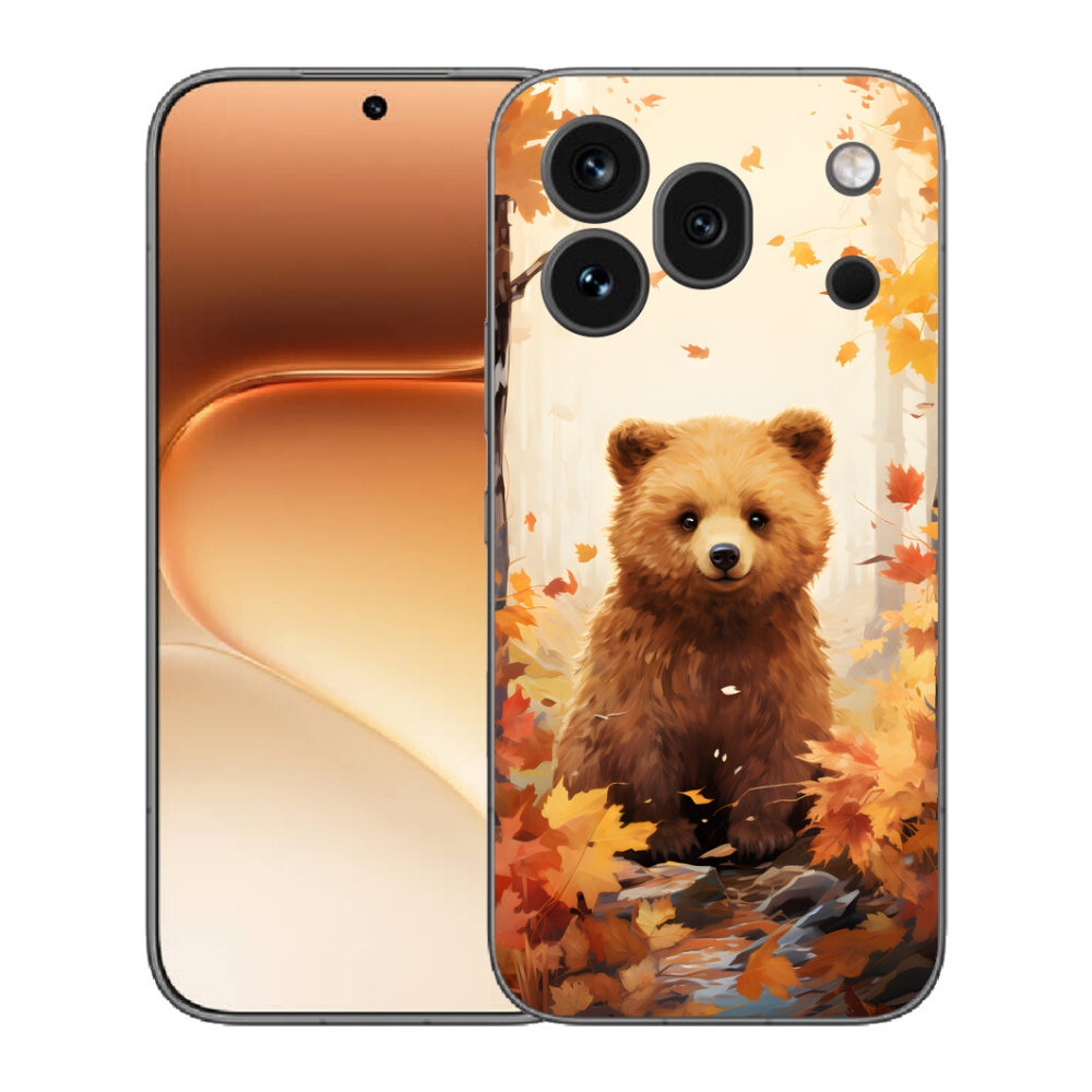Gelový kryt mmCase na Honor 600 Pro - medvěd v lese