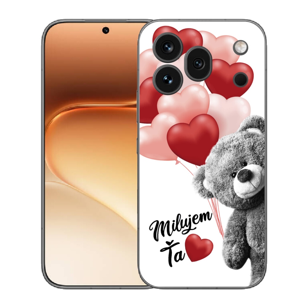 Gelový kryt mmCase na Honor 600 Pro - milujem Ťa sk