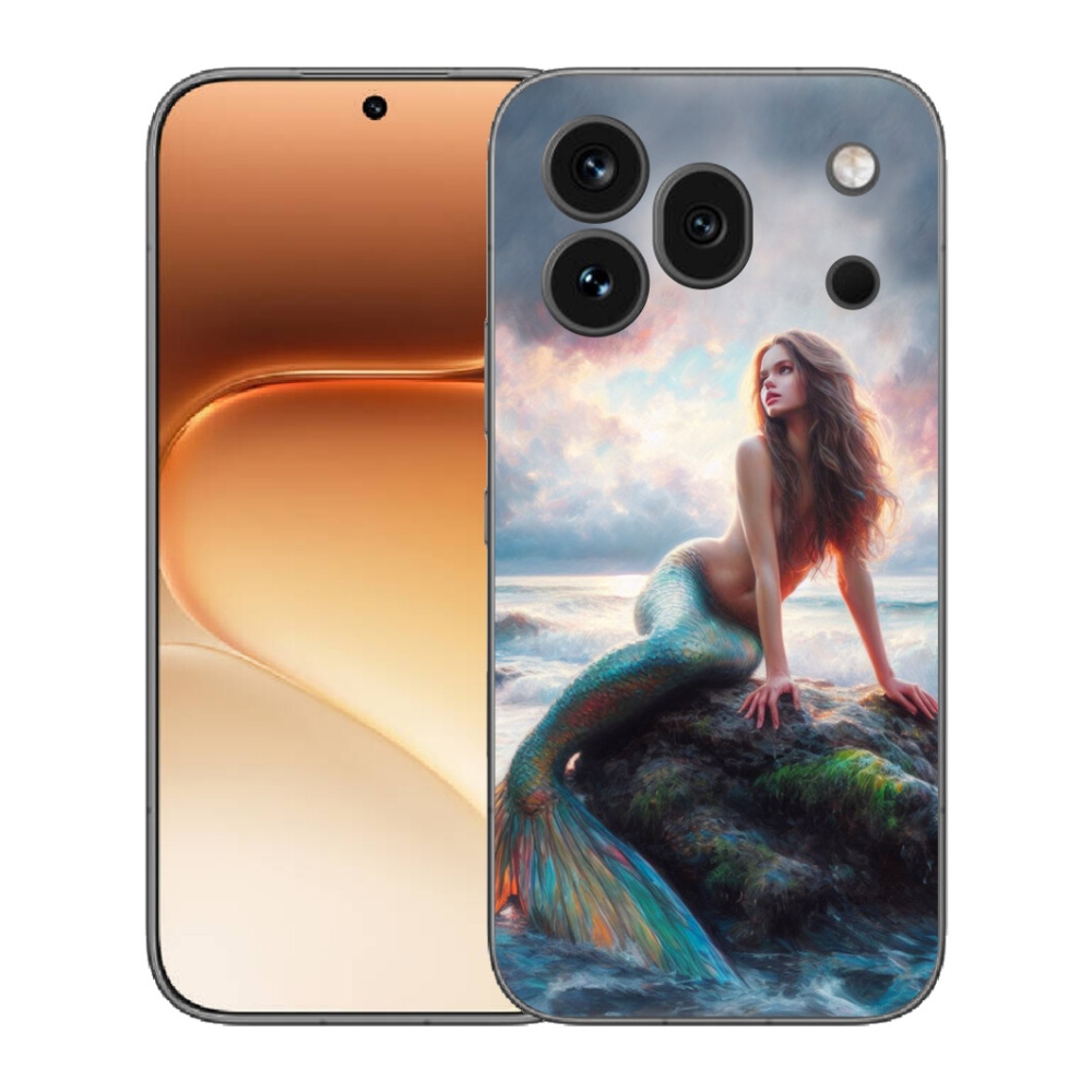 Gelový kryt mmCase na Honor 600 Pro - mořská panna