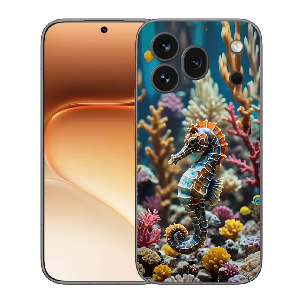 Gelový kryt mmCase na Honor 600 Pro - mořský koník 2