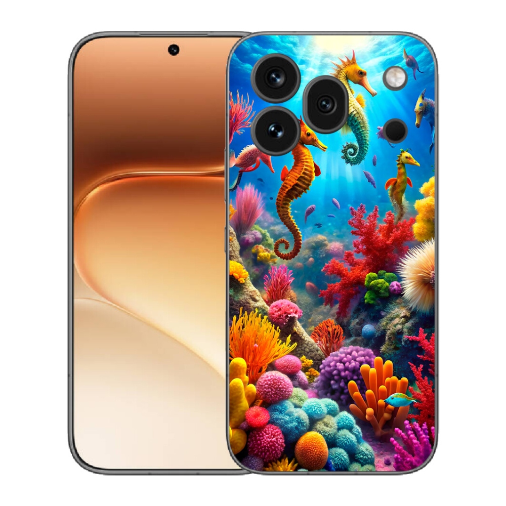 Gelový kryt mmCase na Honor 600 Pro - mořský svět 3