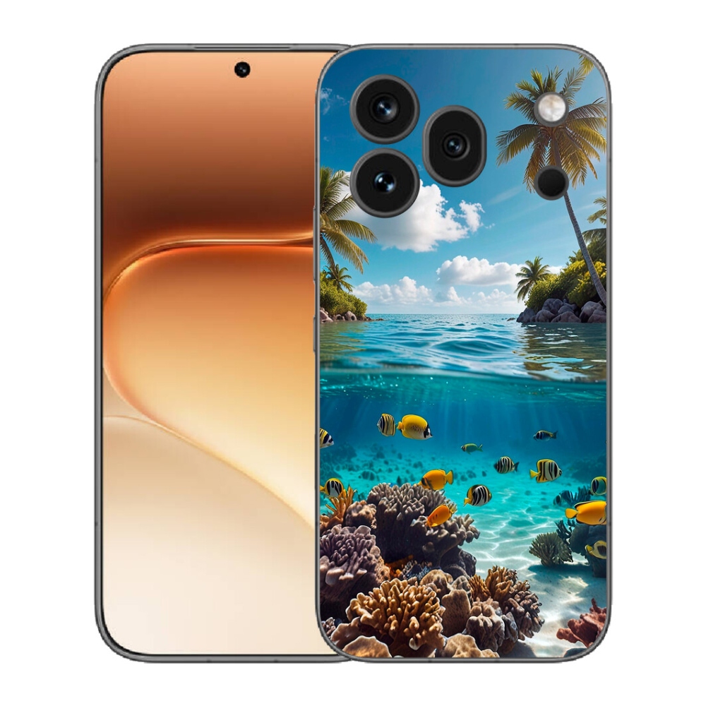 Gelový kryt mmCase na Honor 600 Pro - mořský svět 4