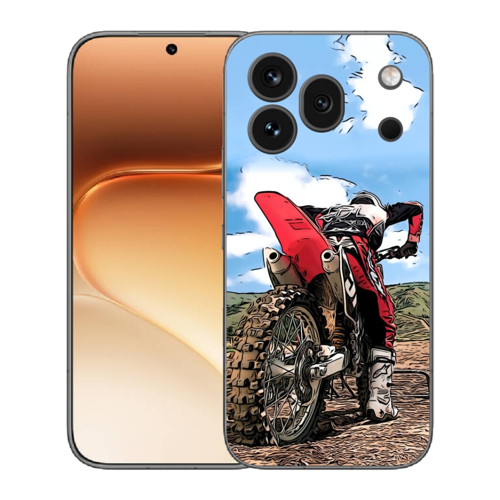 Gelový kryt mmCase na Honor 600 Pro - moto